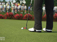 Putting on the green in Tiger Woods PGA Tour 13