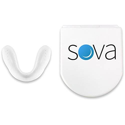 SOVA Aero Night Guard Custom-Fit Night-Time Dental Mouth Guard with Case