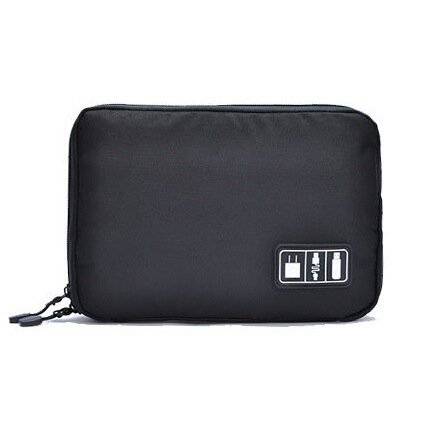 Electronics Organizer, Waterproof Travel Business Trip Storage Bag for Cables, iPad(up To 9.7"), Me
