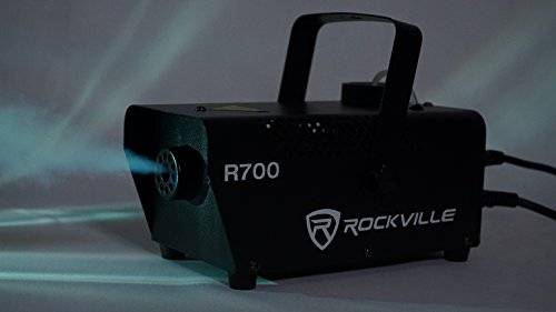 Rockville R700 Fog/Smoke Machine w/ Remote Quick Heatup, Thick Fog!