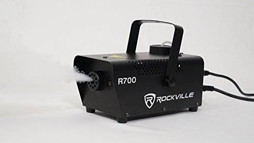 Rockville R700 Fog/Smoke Machine w/ Remote Quick Heatup, Thick Fog!