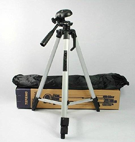 TF-330A Pro Aluminum Tripod Stand for Digital Camera Camcorder and Mobile Holder.