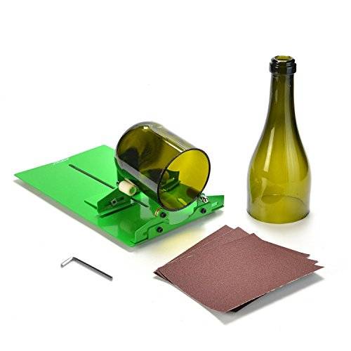 AGPtek Glass Bottle Cutter, Long Bottle Cutter DIY Cutting Machine Wine Bottles and Beer Bottles Cu