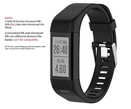 Vivosmart HR+ Bands,TenCloud Replacement Striped Sport Straps with Tool Kits for Garmin v¿¿vosmart