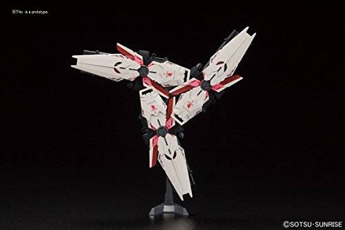 Bandai Hobby HGUC Full Armor Destroy Mode/Red Version "Gundam Unicorn" Model Kit (1/144 Scale)