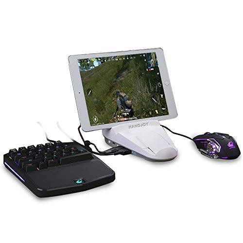 FELiCON One Handed Mechanical Gaming Keyboard RGB LED 9 Kind of Backlit Mode Single Hand Game..