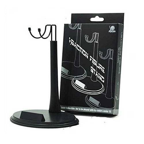 1/6 12 inches Action Figure Doll Base Display Stand U Type - Detachable, Adjustable Height, Pack of