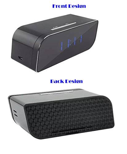 Wireless Wifi HD 1080P Hidden Camera Nanny Cam Hidden Camera Clock Motion Detection Camera Mini Spy