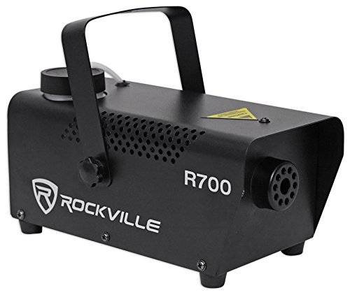 Rockville R700 Fog/Smoke Machine w/ Remote Quick Heatup, Thick Fog!