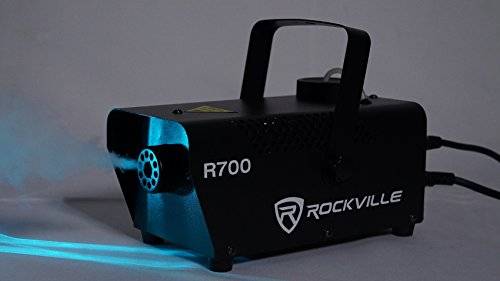 Rockville R700 Fog/Smoke Machine w/ Remote Quick Heatup, Thick Fog!