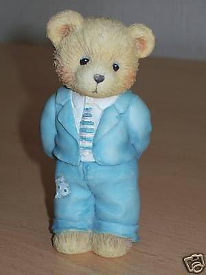 Amazon.com: Cherished Teddies "A Fathers is the Bearer of Strength: Home &  Kitchen