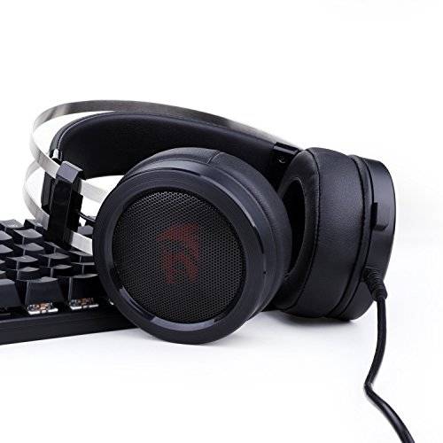 Redragon H901 Gaming Headset with Microphone for PC, PC Gaming Headphones with Mic and Built-..