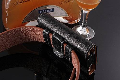 Kingsource Quliaty Leather Pouch Holster Case with Metal Belt Clip Compatible For iPhone 8 iPhone 7
