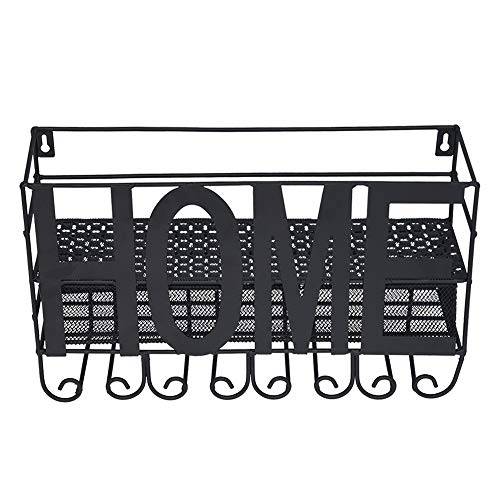 Wall Mounted Wine Rack - 4 Upside Down High Glass Rack and Wine Cork Storage - Bottle & Glass..