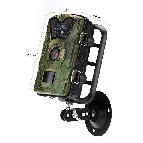 Remote Trail Camera Stealth Hunting Camera 1080P HD Night Vision 66 ft Self-timer Motion Sensor IP6