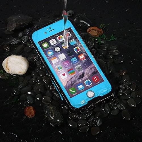 iPhone 6/6s(4.7") Waterproof Case, Tomplus ShockProof IP68 Certified With Touch ID SandProof Snow P