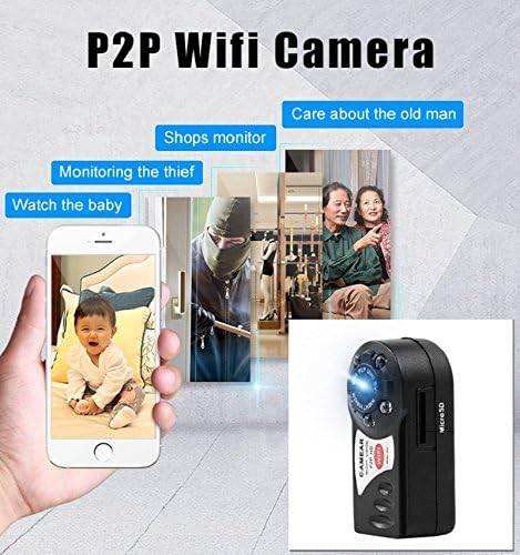 WiFi Spy Camera Mini Camera DVR Wireless Nanny IP Cam Mini Video  Camcorder Recorder Infrared