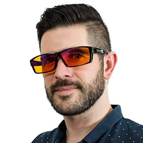 Sleep ZM FITOVER BLUE LIGHT BLOCKING GLASSES - COMPUTER GAMING GLASSES - SLEEP BETTER - Stop ..