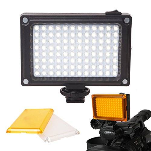 96 LED Video Light ,Mini Pocket Led Lighting for Canon Nikon Camcorder DSLR Camera Smartphone Light