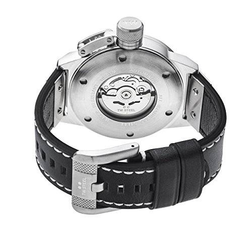 TW Steel Men's CS6 Analog Display Black Watch
