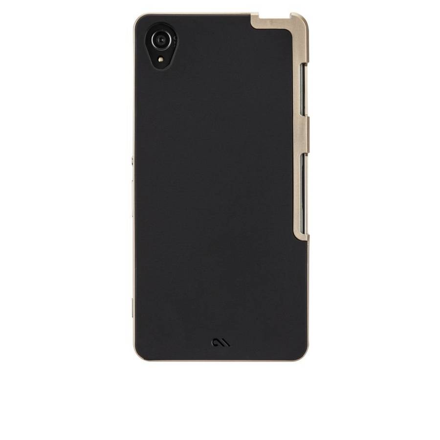 Case-mate Slim Tough Case for Sony Xperia Z3 ( Black/Gold)