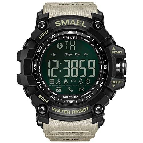 SMAEL Military Wrist Watch Casual Smart Watches Time Digital Watches LED Sport Watch wit..