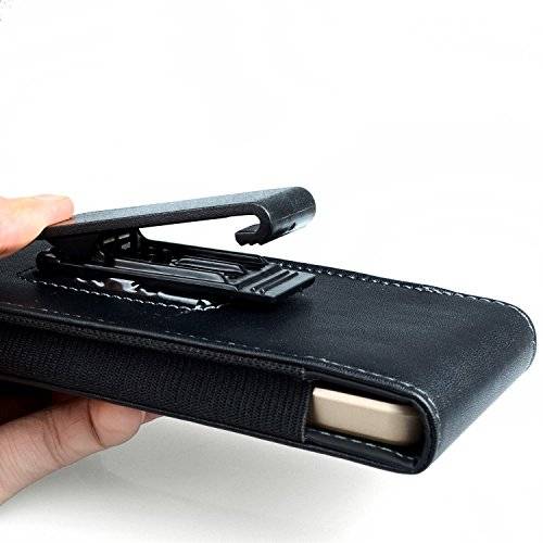 Kingsource iPhone 8 Plus Pouch Case, Vertical Swivel Belt Clip iPhone 6 Plus iPhone 7 Plus iPhone 8