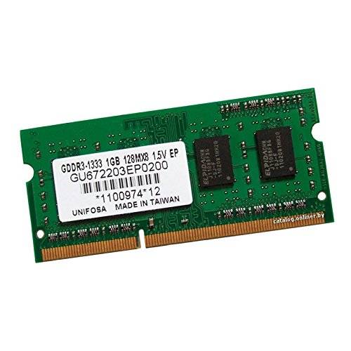 Unifosa 1 GB PC3-10600 DDR3-1333 1333MHz Laptop Memory Ram GU672203EP0200
