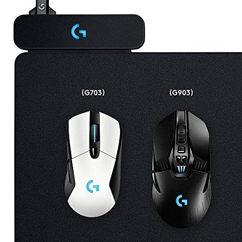 Logitech G Powerplay Wireless Charging System for G703, G903 Lightspeed Wireless Gaming Mice,..