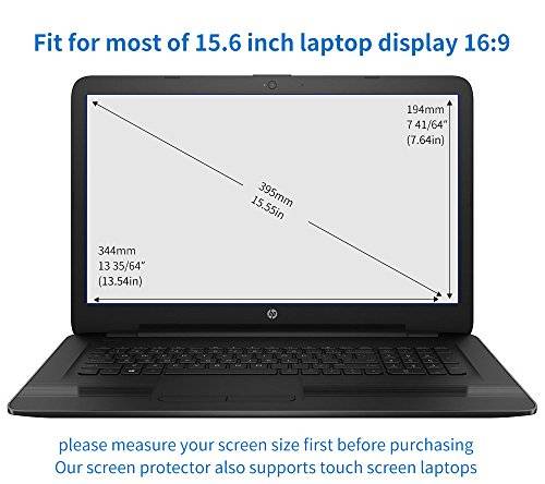 15.6'' Anti-glare Laptop Notebook Screen Protector Guard Film Cover Skin for Acer, Asus, Dell, HP,