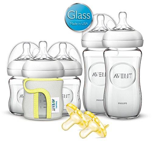 Philips Avent Natural Glass Baby Bottle Gift Set