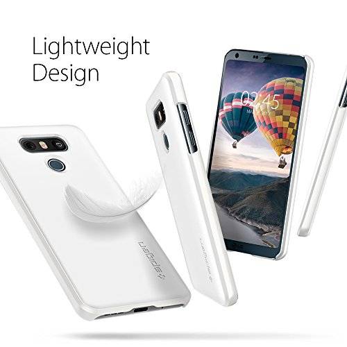 Spigen Thin Fit LG G6 Case with Premium Matte Finish Coating and QNMP Compatible for LG G6 (2017) -