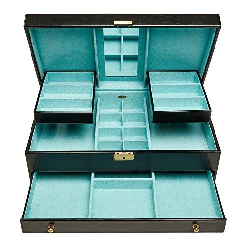 Mele & Co. Lana Jewelry Box Black