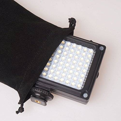 96 LED Video Light ,Mini Pocket Led Lighting for Canon Nikon Camcorder DSLR Camera Smartphone Light