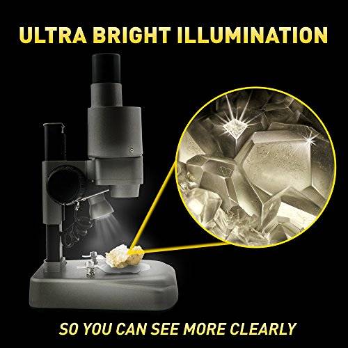 NATIONAL GEOGRAPHIC Dual Microscope Science Lab - Full Exploration Kit including over 50 Science Ac