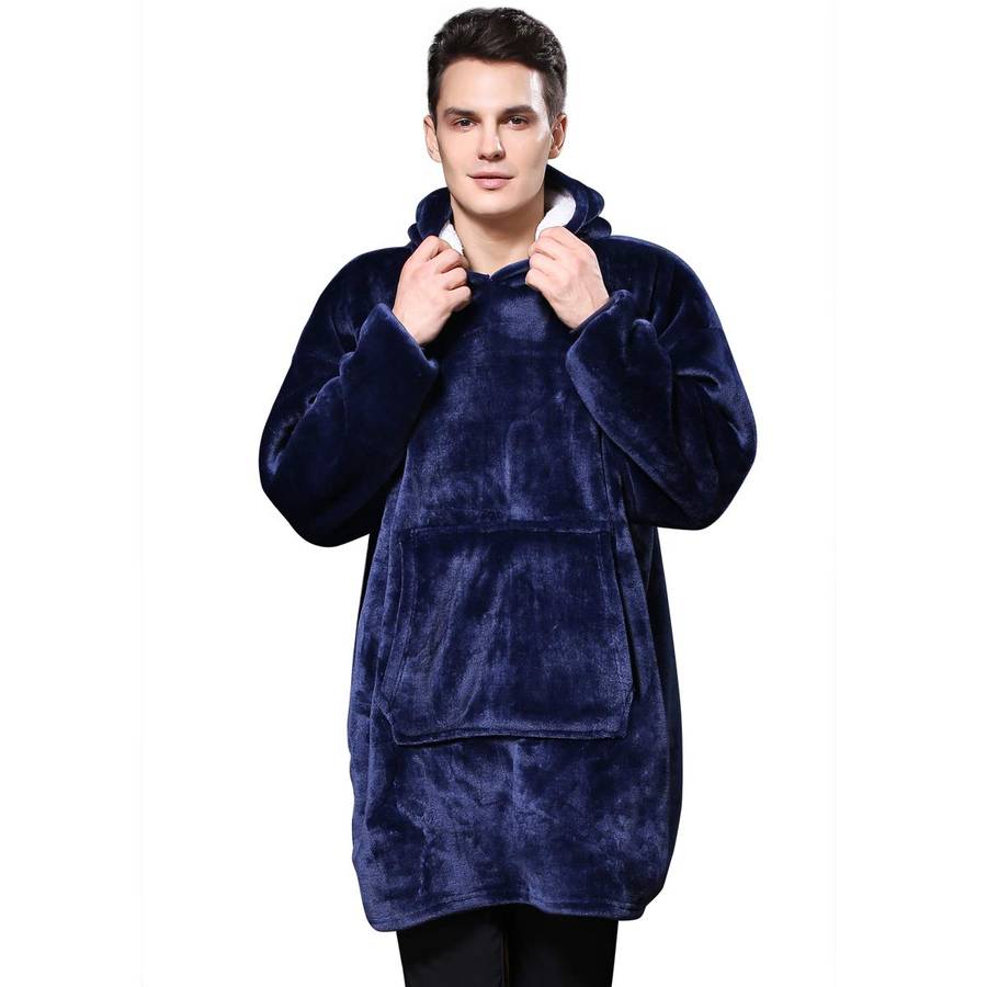 Lazy Huggle Hoodie Wearable Blanket