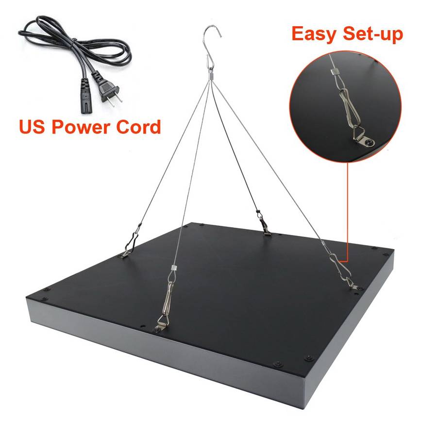 Grow Light 45W UV IR Growing Lamp for Indoor Plants Hydroponic Plant Grow Light