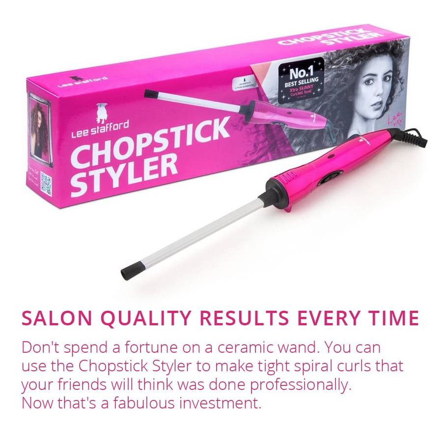 Lee Stafford The Original CHoPstick STYLER Ceramic Curling Wand