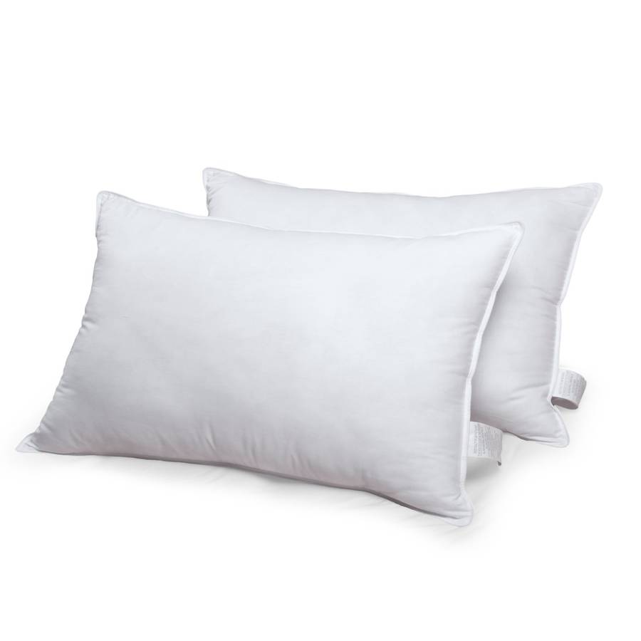 Newpoint 2-Pack 180 Thread Count Gel Fiber Filled Bed Pillow Standard