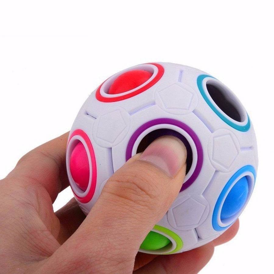 Magic Rainbow Ball Magic Cube Puzzle