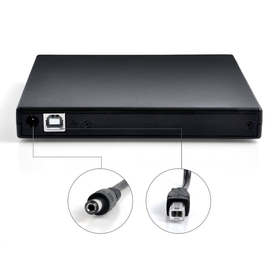 USB 2.0 Slim External Drive - DVD\RW