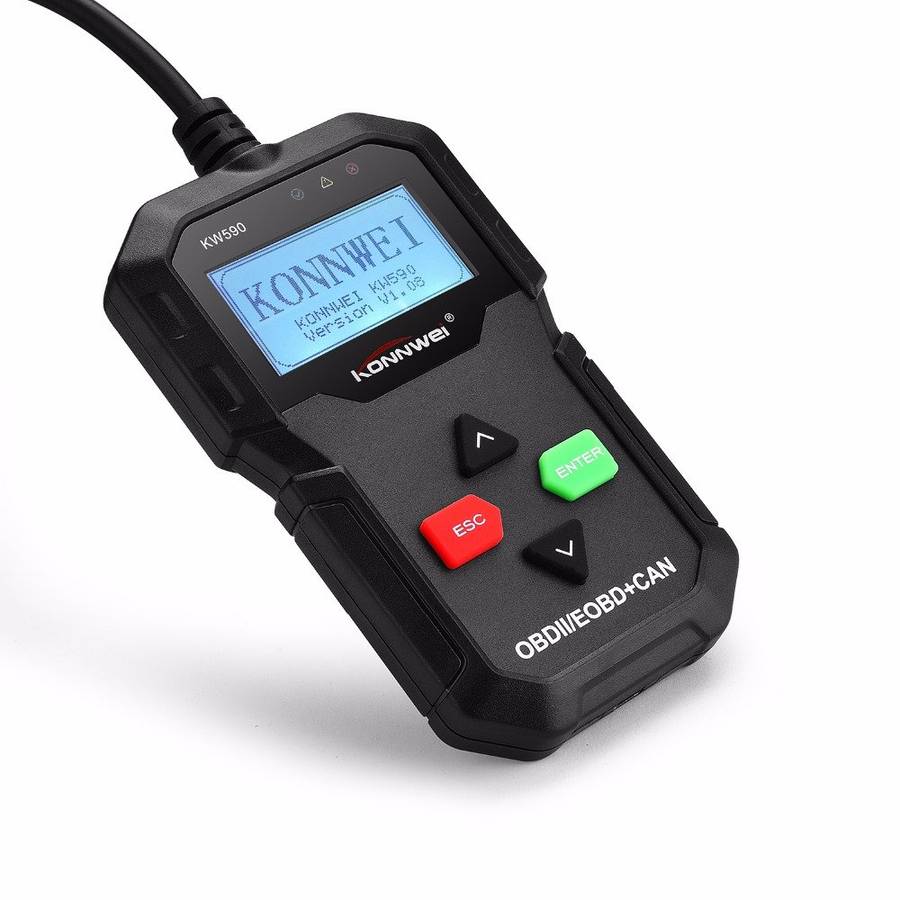 Car Diagnostic Scanner, Multi-languages Auto Code Reader , KONNWEI KW590 OBD2