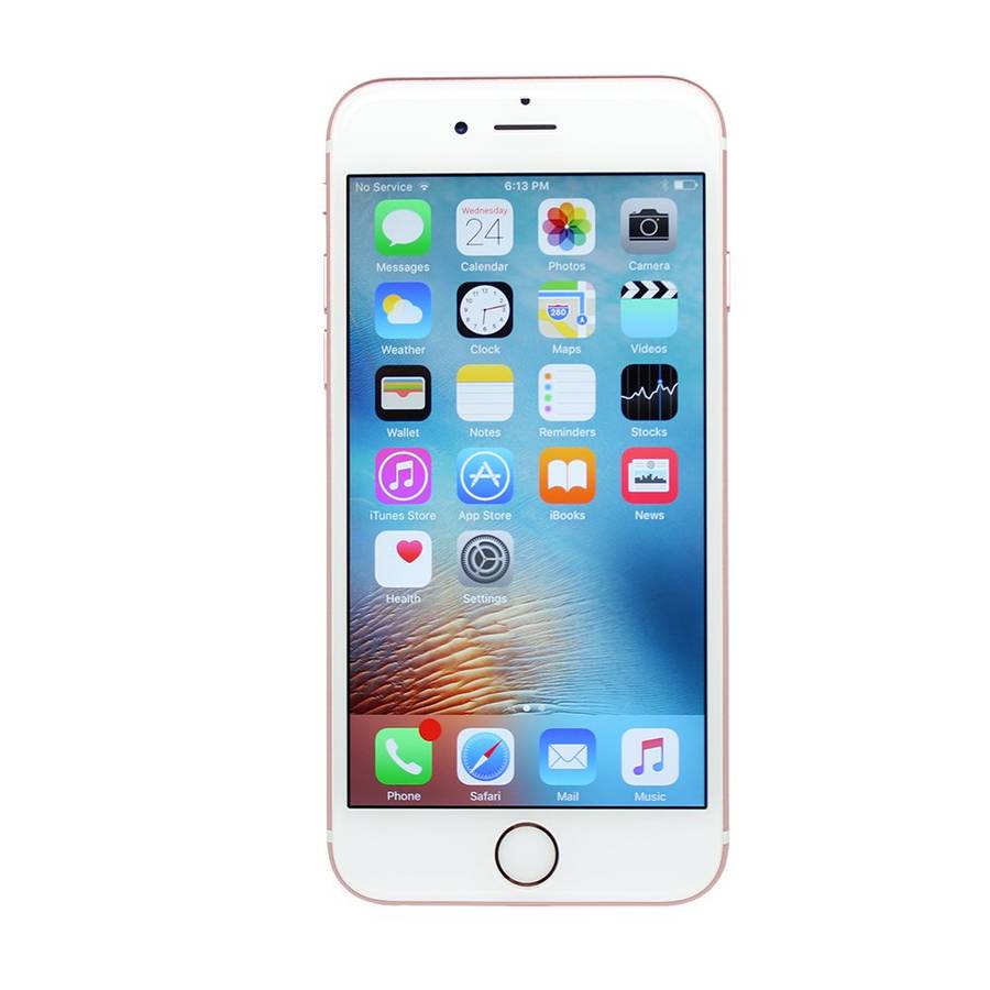 Apple iPhone 6S Plus, 64GB, Rose Gold (Refurbished Import)