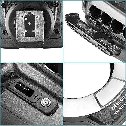 Neewer Macro TTL Ring Flash Light with AF Assist Lamp for Nikon DSLR Camera such as D7200 D7100 D70