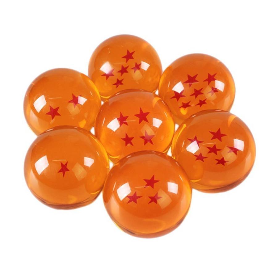 Dragon Ball Z Dragonballs Crystal Ball Set of 7pcs Anime New in Box