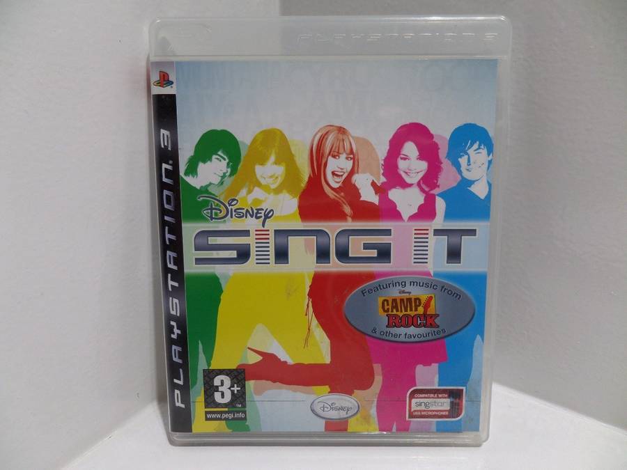 PS3 DISNEY SING IT / SAG / BID TO WIN