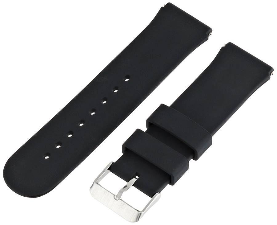 Silicone Soft Rubber Watch Band 22