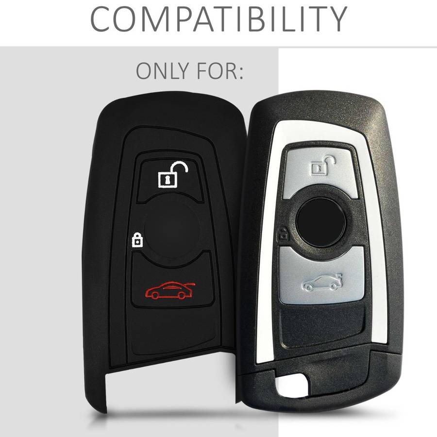 BMW Car Key Cover - Silicone Protective Key Fob Cover for BMW