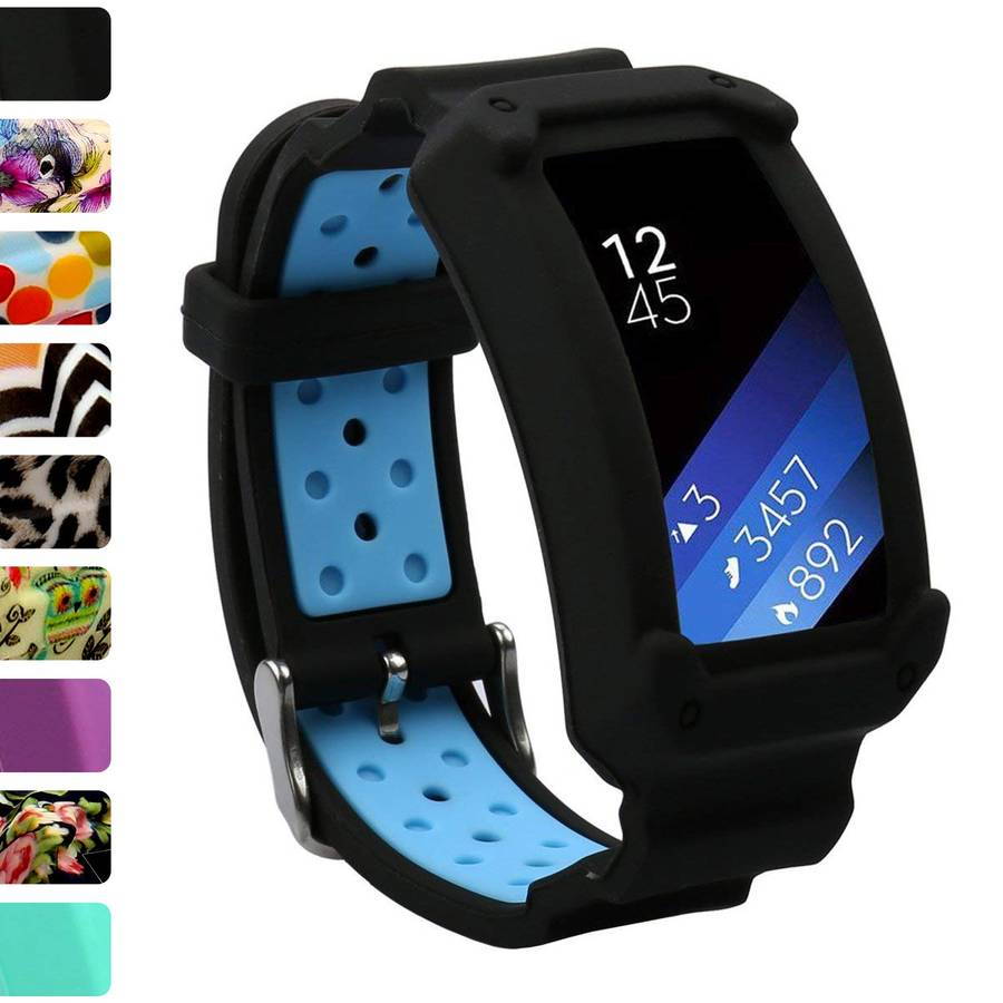 Samsung Gear Fit2 Band, Silicone Replacement Watch Bands Strap for Galaxy Gear Fit2 SM-R360 & Fit 2