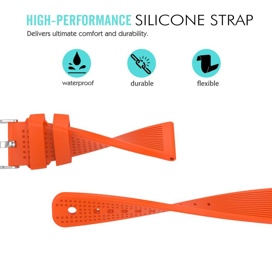 Gear S2 Classic/Gear Sport Watch Band, Soft Silicone Watch Strap for Samsung Gear S2 Classic